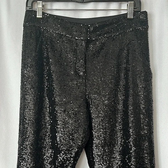 A.L.C. Elegant Black Sequins Pants **Size 2** 🌺🌺 - Picture 3 of 5